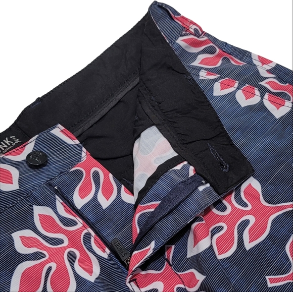 TRUNKS Surf & Swim Men's Multi-functional Floral Shorts Slate Blue Size 32 NWT - Picture 11 of 14